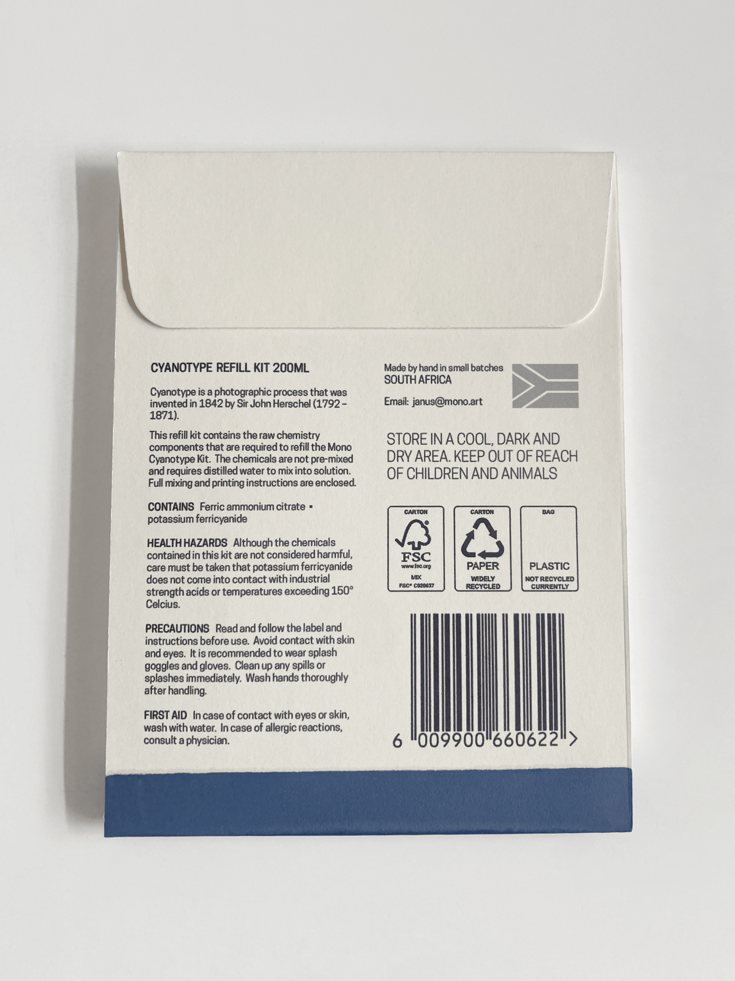 Cyanotype Refill Kit 200ML